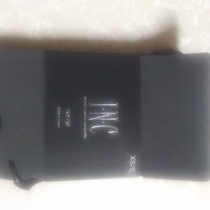 INC opaque control top tights. grey XS/S